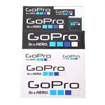 GoPro Hero-Kamera-Dekaler - Klistermærker - Grafisk Klæbende - Sæt med 9 stk.