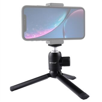 PULUZ PKT44 Mini Pocket Metal Desktop Tripod Mount med 1/4 tommer skrue til DSLR og digitale kameraer