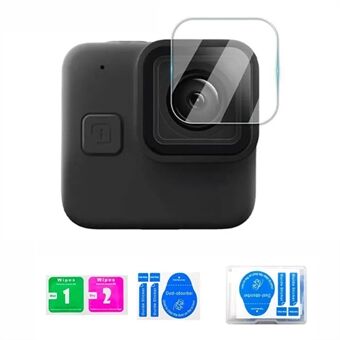 Til GoPro Hero 11 Black Mini Silikone Beskyttelsescover Action Kamera Anti-kollisionsetui med hærdet glas linsefilm