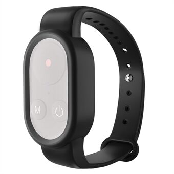 TELESIN TE-RWB-001 til GoPro Hero 10 Vlog Bluetooth-fjernbetjening Silikone håndledsrem Justerbar armbånd