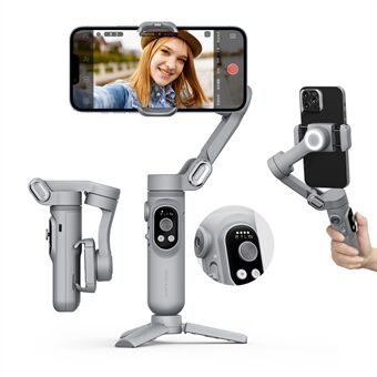 AOCHUAN Smart X 3-akset smartphone-stabilisator Håndholdt kardanstabilisator Bærbar stativtelefonholder til fotografering
