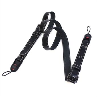 Quick Release Camera PU Leather Strap SLR Camera Carrying Belt Adjustable Shoulder Strap