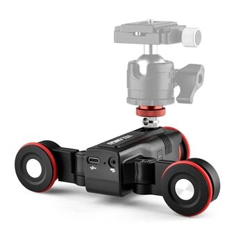 YELANGU L5G Motoriseret Smart kamera Video Dolly APP Kontrol Elektrisk skinne skyder Dolly bil til kameraer, mobiltelefoner
