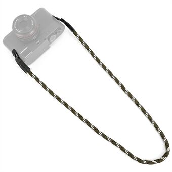 SZII bærbart kamera, der bærer flettet rund reb SLR-kamera hals skulderrem
