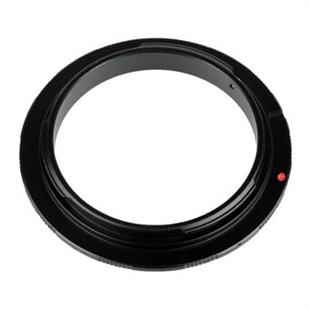 EOS-58 SLR DSLR Kamera Makro Lens Reverse Ring Adapter Kompatibel med Canon 58mm filtertrådobjektiv