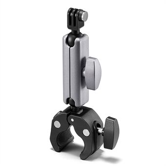 Motorcykelstyr Cykelmontering Clamp Clip Aluminiumslegering Nylon kameraholder til GoPro Hero 10 9 / Insta360 / 