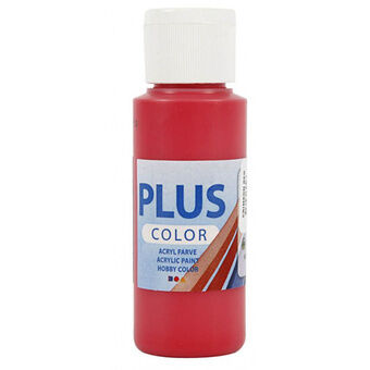 Akrylmaling Plus Color 60 ml crimson rød