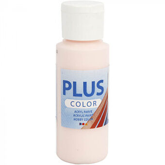 Akrylmaling Plus Color 60 ml lyserød