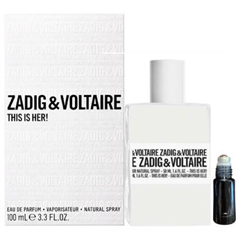 Zadig & Voltaire This is Her - Eau de Parfum - Roll On - 5 ml