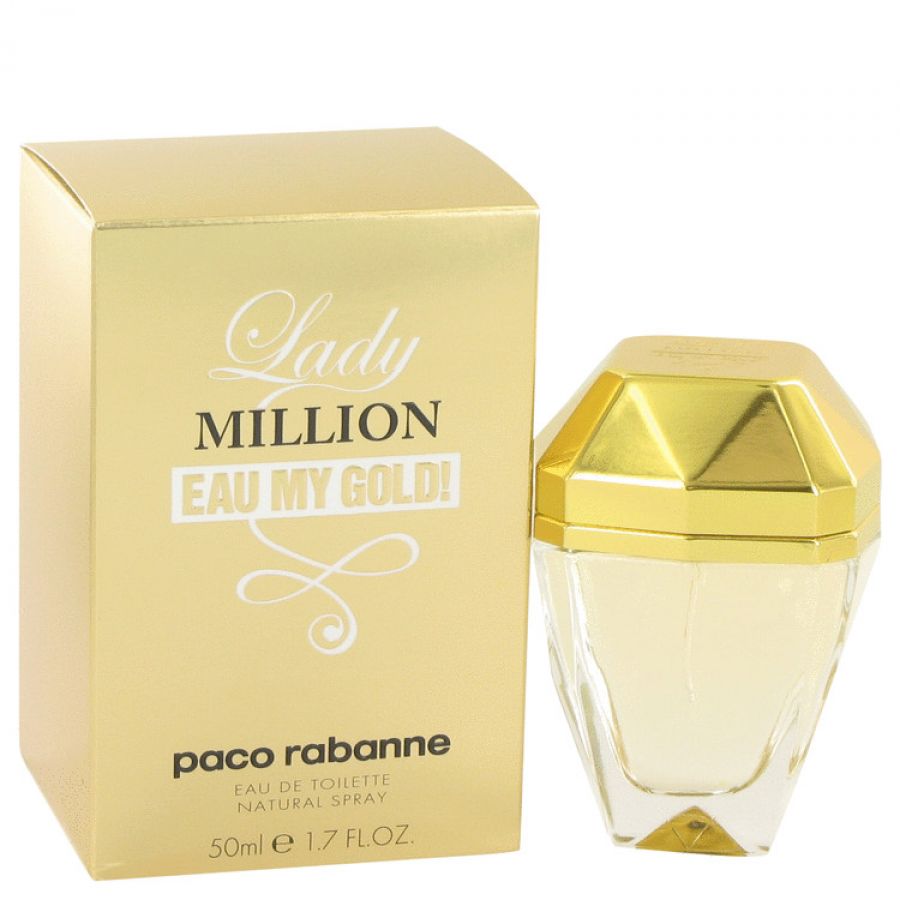 Enumerate Henfald Sidelæns Lady Million Eau My Gold by Paco Rabanne - Eau De Toilette Spray 50 ml -  til kvinder