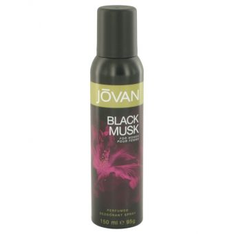 Jovan Black Musk by Jovan - Deodorant Spray 150 ml - til kvinder