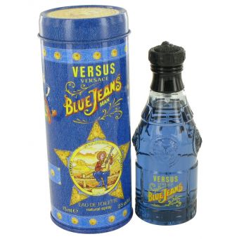 Blue Jeans by Versace - Eau De Toilette Spray (New Packaging) 75 ml - til mænd