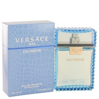 Versace Man by Versace - Eau Fraiche Eau De Toilette Spray (Blue) 100 ml - til mænd