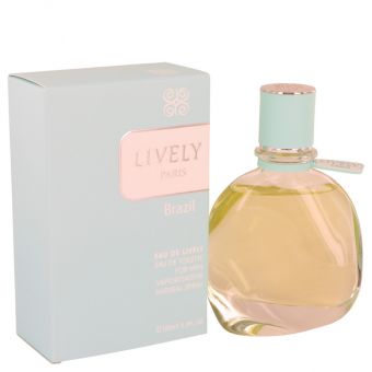 Eau De Lively Brazil by Parfums Lively - Eau De Toilette Spray 100 ml - til mænd